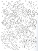 Творческая раскраска с наклейками. Сладости — фото, картинка — 2