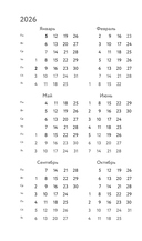 Мини ежедневник датированный 