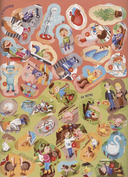 Виммельбух с наклейками. Профессии — фото, картинка — 3