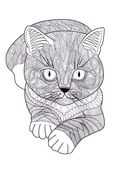 Cats­ 7. Очаровательные котята. Творческая раскраска — фото, картинка — 1