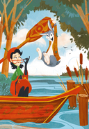 Кролик Валентин и Яблочная Дама — фото, картинка — 3