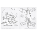 Пиратские острова. Раскраска — фото, картинка — 3