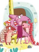 Школа динозавров. Большая книга историй — фото, картинка — 23