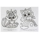 Волшебные котята. Раскраска для детского сада — фото, картинка — 2