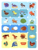 Ферма. Книжка с наклейками — фото, картинка — 2