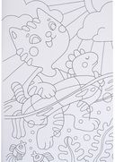 Maxi-раскраска. Любимые котики — фото, картинка — 2