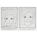 Макияж. Модный показ. Раскраска — фото, картинка — 3