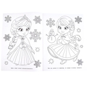 Малышки принцессы. Раскраска — фото, картинка — 1