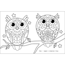 Арт-раскраска для детей. Мандалы. Выпуск 7. Сова — фото, картинка — 1