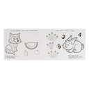 Альбом-раскраска с наклейками для малышей. Лесные жители — фото, картинка — 1